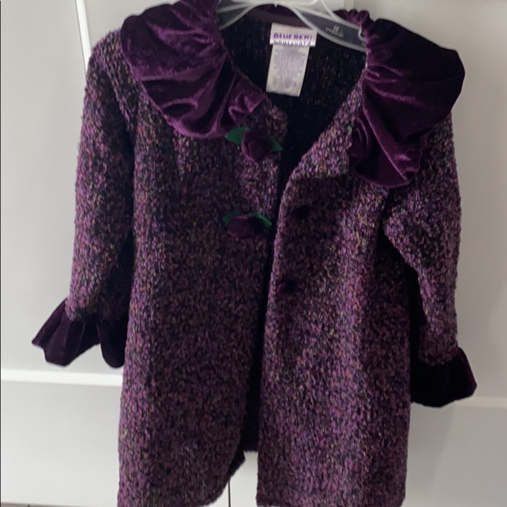 Girls Size 6 Lightweight Dress Coat
